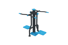 Ciftli Yan Salinim Aleti KLF-09 | Dış Mekan Spor Aletleri | Erse Kent Mobilyaları